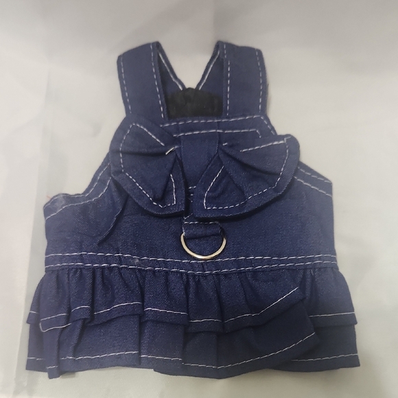 Blue Dog Diaper Cover with Ruffled Tiers - Picture 1 of 3